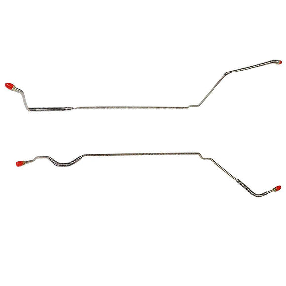 FRA6803OM- 68 Pontiac Firebird, Rear Axle Brake Lines, 2pc; Steel - SSTubes