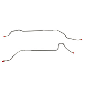 FRA6903OM- 69 Pontiac Firebird & Trans Am, Rear Axle Brake Lines, 2pc; Steel - SSTubes