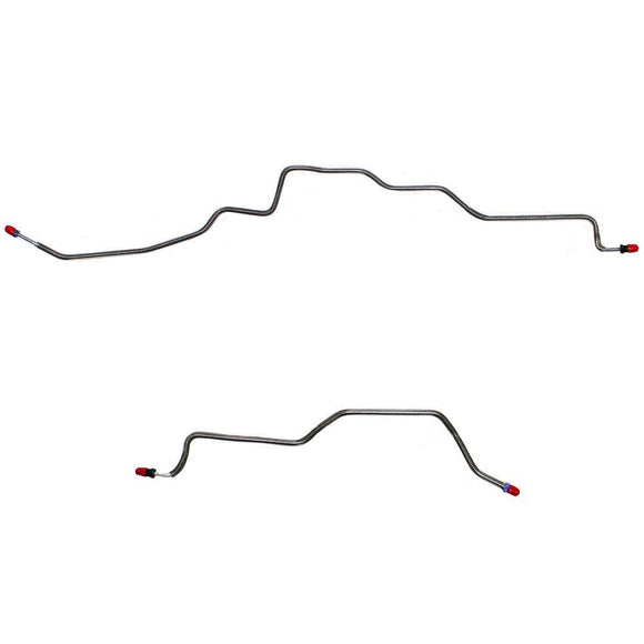 FRA9801OM- 98-02 Camaro 98-02 Firebird/ Trans AM No Traction Control Rear Axle Brake Line; Steel - SSTubes