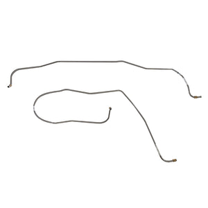 FTC6701OM- 67-69 Chevy Camaro, V8, Powerglide Transmission Cooler Line Set; Steel - SSTubes