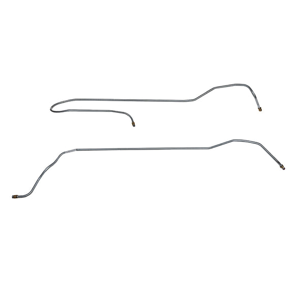 FTC6706OM- 67-69 Pontiac Firebird & Trans Am, Turbo-Hydramatic 350/400; 2pc Transmission Cooler Lines; Steel - SSTubes