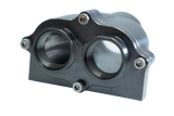 Billet Y Manifold Single -16 ORB female to Dual -12 ORB