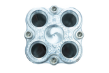 Billet Y Manifold Single -16 ORB to (4)-8 ORB
