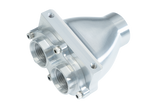 Billet Y Manifold Single -16 ORB female to Dual -12 ORB