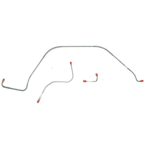 GKT5201OM - 52-54 Ford Full Size; Front Brake Line Kit; Steel - SSTubes