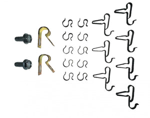 HCK0015- 68-70 B-Body Fuel Clips, 3/8 & 1/4 - SSTubes