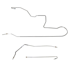 HIN0001OM- 00-04 Honda Insight; Driver Side 3pc; Intermediate Brake Line; Steel - SSTubes