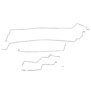 HIN0101OM - 01-06 Santa Fe; NON-ABS Intermediate Brake Line; Steel - SSTubes