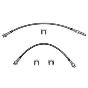 HSK0029SS - 66 Mopar B-Body, w/ Dana Brake Hose Kit; Braided Stainless - SSTubes