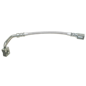 HSP0012SS- 94-95 Mustang GT ABS Rear-Left Caliper Brake Hose; Braided Stainless - SSTubes