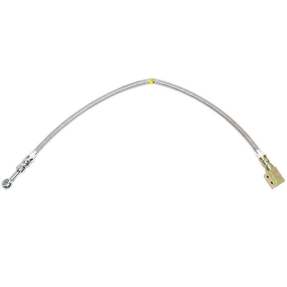 HSP0029SS- 97-04 F-150 AWABS, All Wheel Disc, Front Brake Hose Set; Stainless - SSTubes