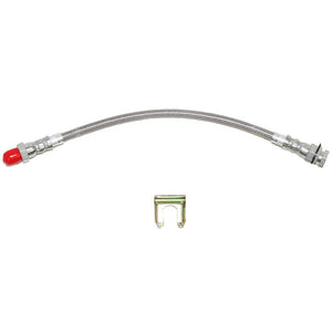 HSP3382SS- 63-82 Chevy Corvette; Rear Brake Hose; Braided Stainless - SSTubes