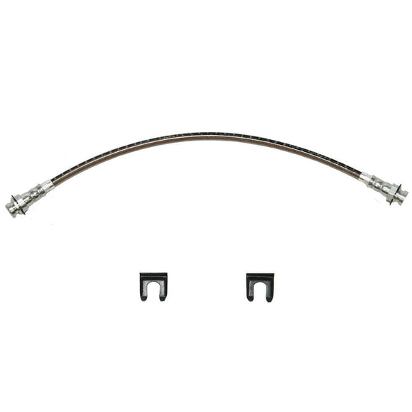 HSP4271SS- 68-70 AMX/Javelin, 69 Rambler SC, 70 Rebel Front Brake Hose, Disc; Stainless - SSTubes