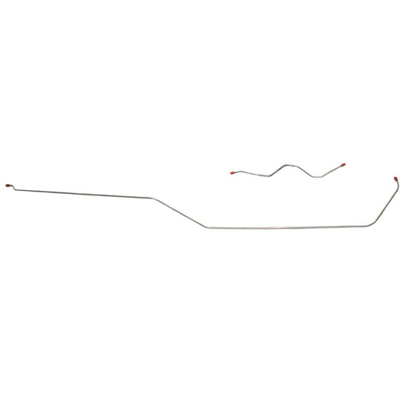 JIN7011SS- 70 Rebel Mach 2pc Intermediate Brake Line; Stainless - SSTubes