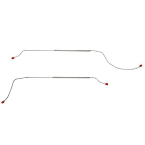 JRA7011OM- 70 Rebel Mach 2pc Rear Axle Brake Line Set; Steel - SSTubes