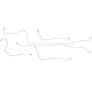 LIN0504OM- Ford Focus, AWABS, Traction Control Disc/Drum, Intermediate Brake Line  Kit; Steel - SSTubes