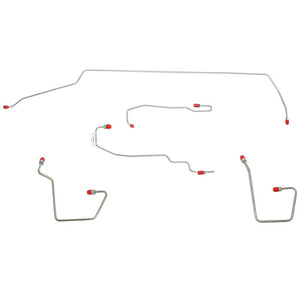 LKT0501SS- 00-07 Ford Focus, AWABS, Traction Control, Disc/Drum Front Brake Line; Stainless - SSTubes