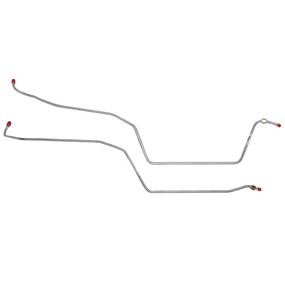 LTC6001OM- 60-64 Ford Falcon, Mercury Comet, 6cyl, FM2 Transmission Cooler Line Set; Steel - SSTubes