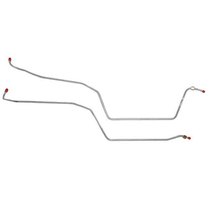 LTC6001SS- 60-64 Ford Falcon, Mercury Comet, 6cyl, FM2 Transmission Cooler Line Set; Stainless - SSTubes