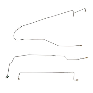 RIN0310SS - 2003-10 Dodge Viper, Intermediate Brake Lines; Stainless - SSTubes