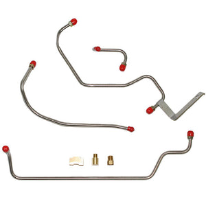 RPC6804OM- 68-71 Mopar B-Body, Hemi; Fuel Pump to Carburetor Line Set; Steel - SSTubes