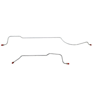 RRA6801OM- 66-69 Mopar B-Body, 8-3/4 Axle, Rear Axle Brake Lines; Steel - SSTubes