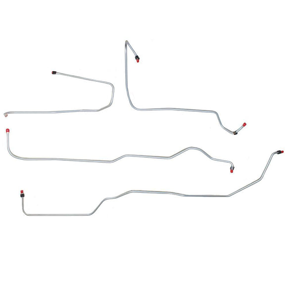 RTC7003OM- 70 Mopar B-Body, Hemi Trans Cooler, Front 4 Line Kit w/ Factory Auxiliary Cooler, Except Charger; Steel - SSTubes