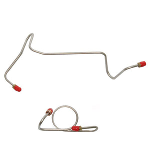 SDV5601SS- 56 Ford Thunderbird, Distributor Vacuum Advance Line, 2pc Set; Stainless - SSTubes