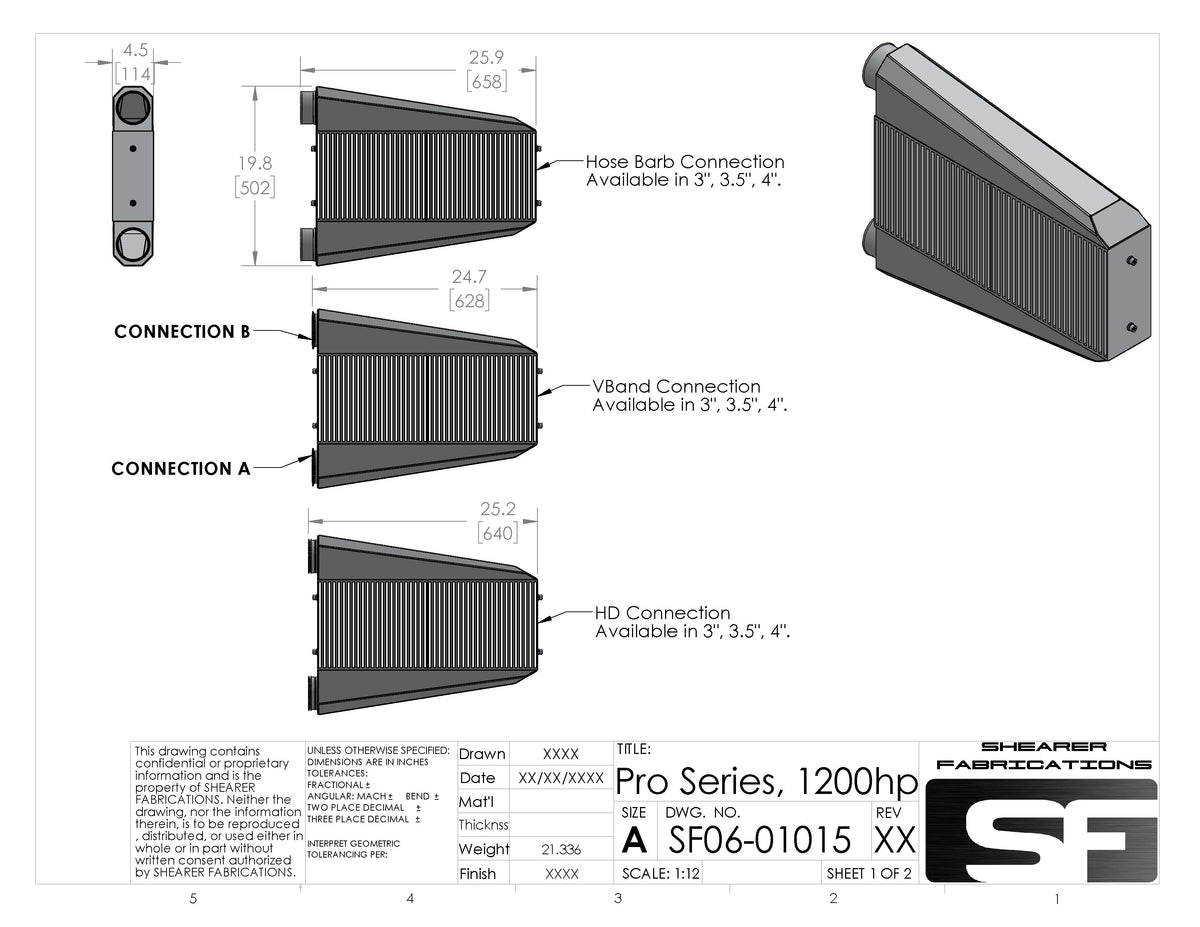 Pro/Series, 1200hp – Big3RacingParts