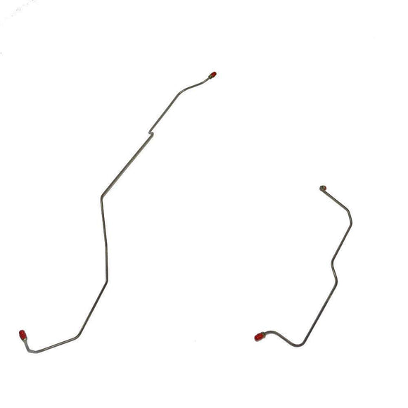 SRA6201OM- 63 Ford Thunderbird; 2pc Rear Axle Brake Line Set; Steel - SSTubes