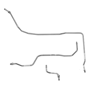 TGL0302OM- 00-03 GM 1500 Regular Cab w/ V6; Fuel Line Kit; Steel - SSTubes