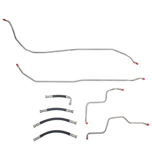 TGL0501SS- 04-07 Hummer H2 Fuel Line Kit; Stainless - SSTubes