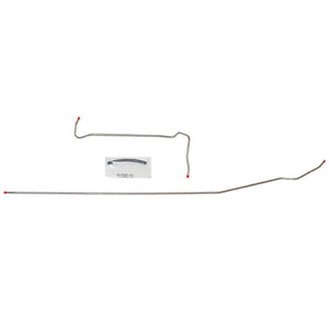 TGL7102SS- 71-72 Chevy C10/GMC C1500 8cyl, 2wd, 2pc 3/8" Main Fuel Lines; Stainless - SSTubes