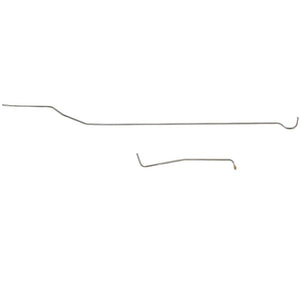 TGL7106OM- 71-72 Chevy C10/20, GMC C1500/2500, 6cyl, 2wd; 2pc 5/16" Main Fuel Lines; Steel - SSTubes