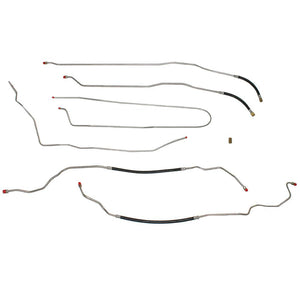 TGL8801OM- 88-95 C1500 Regular Cab/Long Bed 305/350CID Engine Fuel Line Kit; Steel - SSTubes