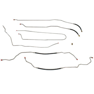 TGL9601OM- 96-2000 Chevy Truck 5.0L/5.7L Reg Cab Long Bed Fuel Line Kit, Steel - SSTubes