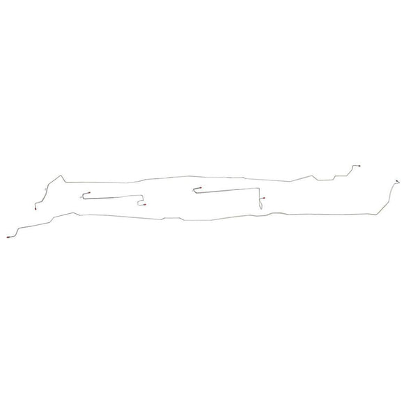 TIN0643SS- 06-10 Explorer & Mountaineer; Intermediate Brake Line Kit; Stainless - SSTubes