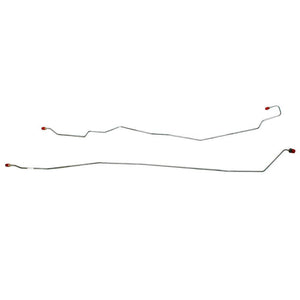 TIN6541SS- 65-66 FORD F-100 Short Bed; Intermediate Brake Line; Stainless - SSTubes