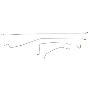 TIN8701OM- 87-92 R3500 2wd Dually Rear Axle, Intermediate Brake Line; Steel - SSTubes