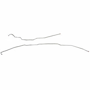 TIN8742SS- 87-97 Ford F-150, 250, 350 Regular Cab/Long Bed, Intermediate Brake Line; Stainless - SSTubes