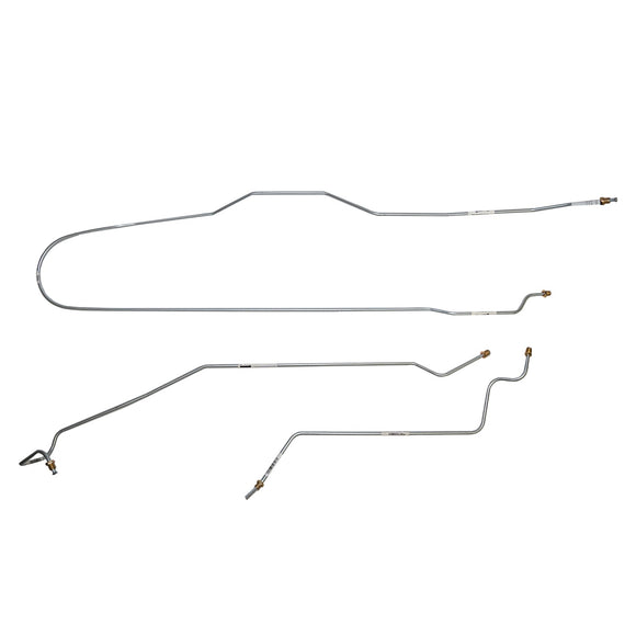 TIN9513SS- 95-99 Suburban, 1500, Yukon XL, Intermediate Brake Line; Stainless - SSTubes