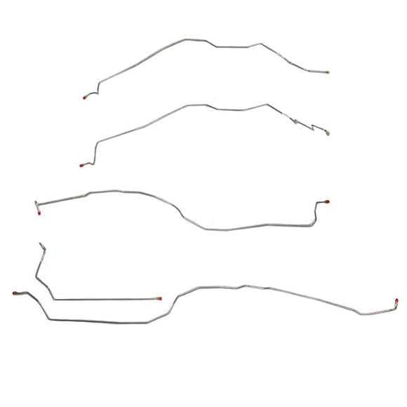 TKT0011SS - 00-02 GM GMT800 Body; Front Brake Line Kit; Stainless - SSTubes