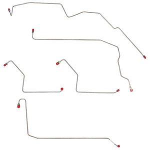 TKT0441OM- 04-08 F-150 4WD Front Brake Line Kit; Steel - SSTubes