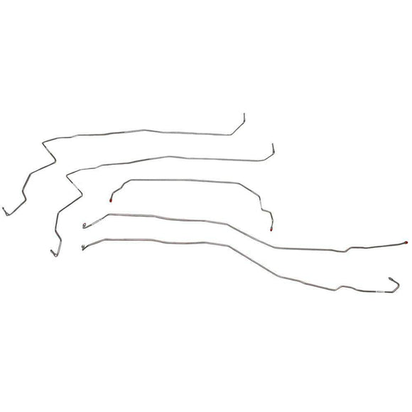 TKT0705OM- 07-08 GM 2500HD / 3500HD, Front Brake Line Kit; Steel - SSTubes