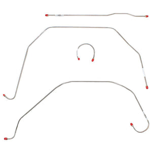 TKT4701OM- 47-50 Chevy/GMC Series I 1/2 Ton Truck, Front 4pc Brake Line Set; Steel - SSTubes