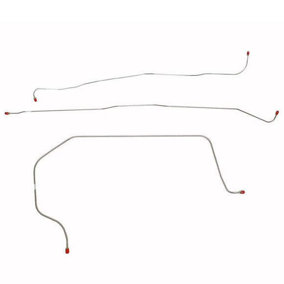 TKT5501OM- 55-56 Chevy/GMC Series II 3100 1/2 Ton Truck, 3pc Front Brake Line Set; Steel - SSTubes