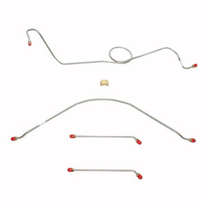 TKT5701OM- 57 Chevy/GMC Series II 3100 1/2 Ton Truck, 3pc Front Brake Line Set; Steel - SSTubes