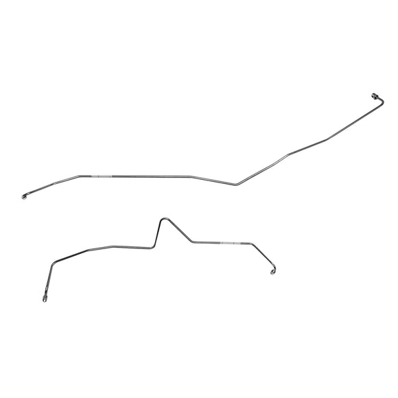 TRA0703SS - 2007-10 Chevy 2500HD, with Traction Control; Rear Axle Brake Lines; Stainless - SSTubes