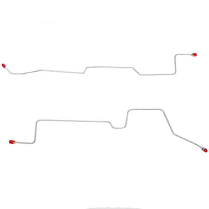 TRA9842OM - 94-97 Ranger; Rear Axle Brake Line; Steel - SSTubes