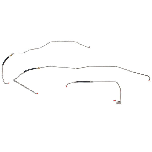 TTC0701OM- 07-10 GM 1500 with 4L65E Transmission Cooler Lines; Steel - SSTubes